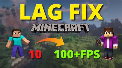 How To Fix Lag In Minecraft Java Edition Low End Pc Lag Fix Fps