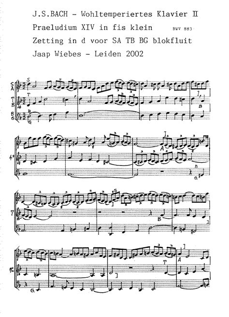 Prelude And Fugue In B Minor BWV 893 Bach Johann Sebastian IMSLP