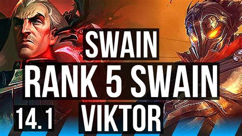 Swain Vs Viktor Mid Rank Swain Games Kr Challenger