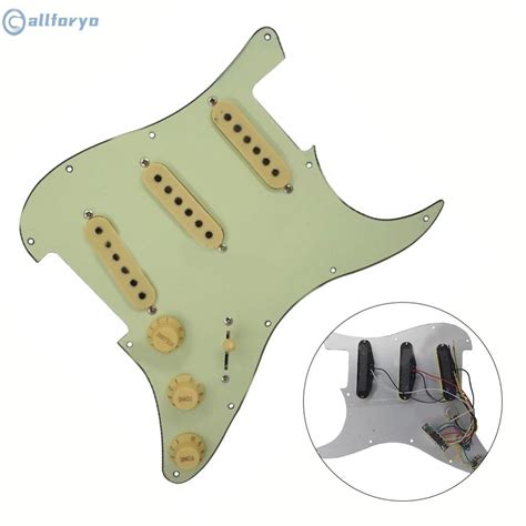 Conjunto Premium De Pickup Guitarra Elétrica SSS De Bobina Única Para