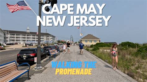 Walking The Promenade In Cape May New Jersey Youtube