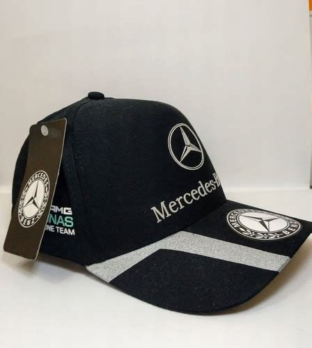 Gorra Mercedes Benz Lewis Hamilton F1 AMG Petronas 2022 Negra Mercedes