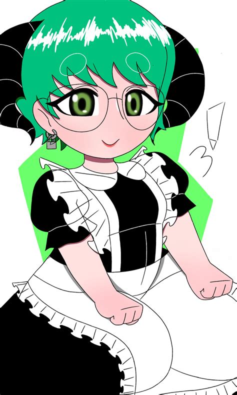 Cute Hunnypaint Maid by marcoaureliosso on DeviantArt