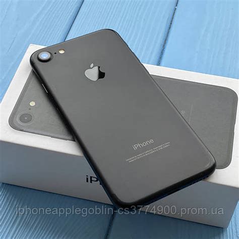 Купити IPhone 7 128 gb Black neverlock Apple, ціна 5990 ₴ - Prom.ua (ID ...