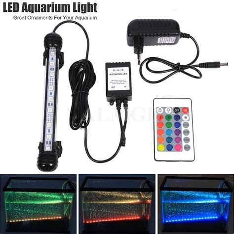 RVB lumière LED d aquarium de Réservoir de Poissons Étanche IP68 5050