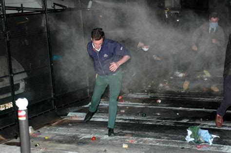 Farright Opponents Same Sex Marriage Clash Editorial Stock Photo