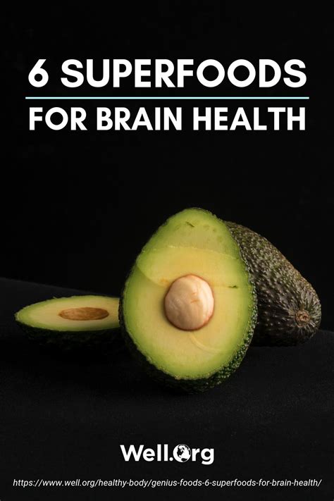 Genius Foods Superfoods For Brain Health Infographic Brain