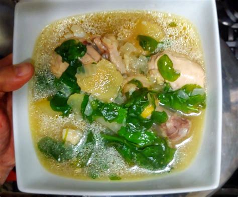 Tinola (Chicken Soup) - Cooking In Action