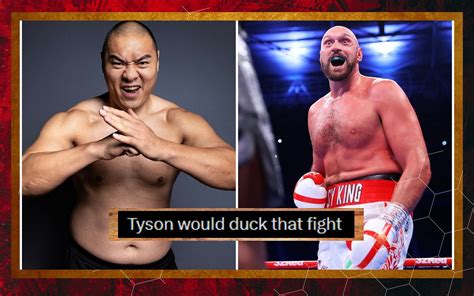 Tyson Fury Do You Wanna See Me Shut Tyson Fury Up Zhilei Zhang Calls Out ‘the Gypsy King