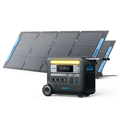 Anker Solar Generator 767 Ganprime Powerhouse 2048wh With 400w Solar