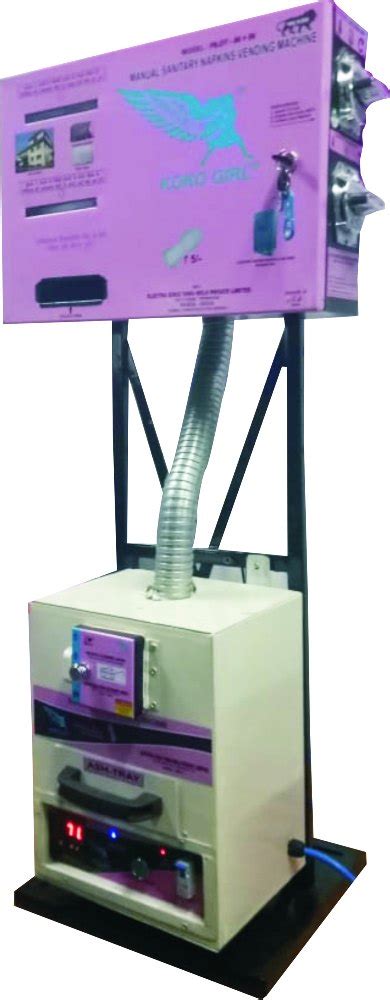 Sanitary Napkin Mild Steel Incinerator Manual Vending Machine