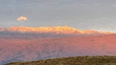 La primera nevada del año cayó en el Cerro Champaquí El Diario de