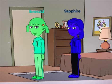 2 new female colored characters again: emerald and sapphire : r/GoAnimate