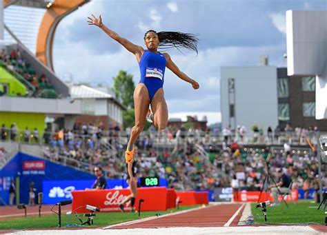 Olympic Trials Women’s Long Jump — Davis-Woodhall Cliff’s-Edge Recovery ...