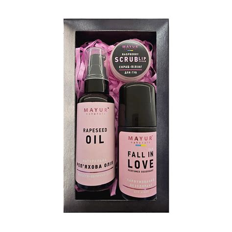 Набор для ухода за телом, волосами и губами Mayur Fall In Love ...