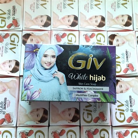 Jual Giv White Hijab 76 Gr Sabun Mandi Batang Shopee Indonesia