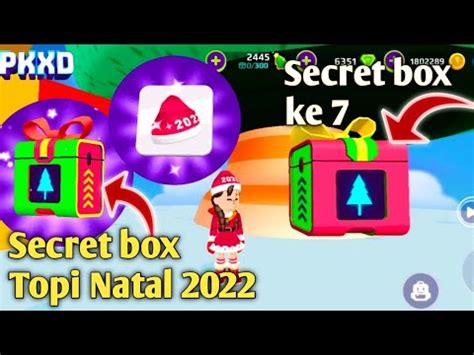 Ambil Secret Box Ke Dan Topi Natal Gratis Sudah Tiba Di Depan