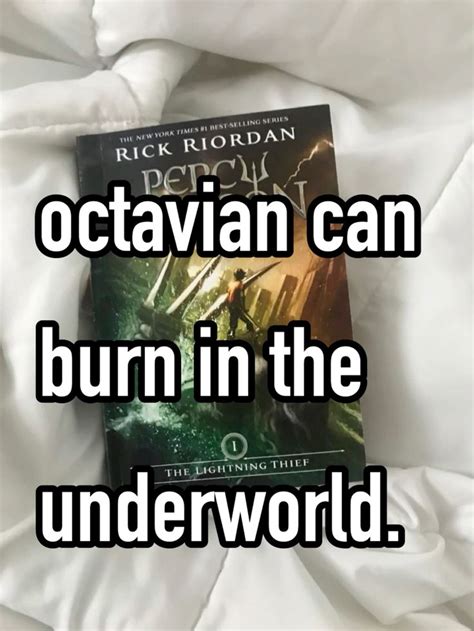 Hate Him In Octavian Percy Jackson Heroes Of Olympus Percy