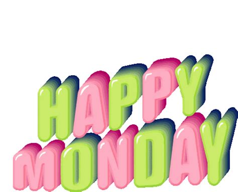 Happy Monday Good Day Sticker - Happy Monday Good Day Have A Great Day - Discover & Share GIFs