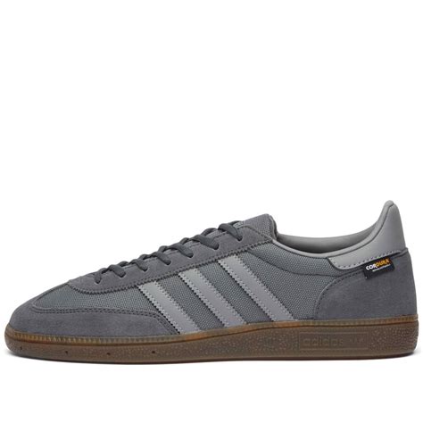 Adidas Mens Handball Spezial Sneakers In Greygum Adidas