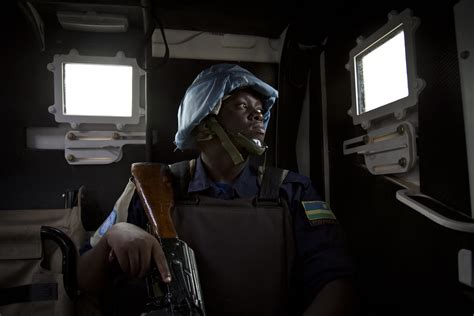 MINUSMA Police Unit on Patrol in Gao, Mali | Rwandan Peaceke… | Flickr