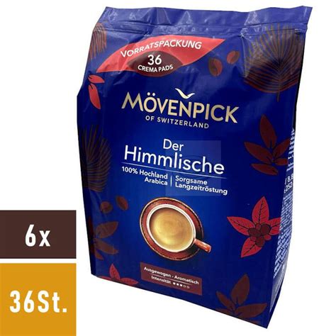 Mövenpick Der Himmlische Kaffeepads 6x36St Kaufland de