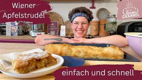 Apfelstrudel Rezept Einfach Und Schnell Original Wiener Apfelstrudel