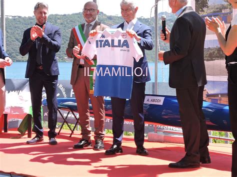 Castel Gandolfo Il Ministro Dello Sport Andrea Abodi In Visita Al