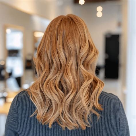 Verbluffende Strawberry Blonde Kleuridee N Voor