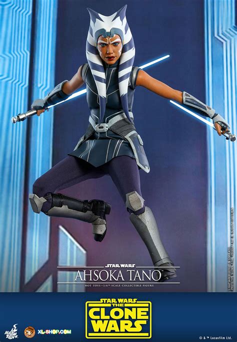 Hot Toys Tms Star Wars The Clone Wars Th Scale Ahsoka Tano Collectible Figure