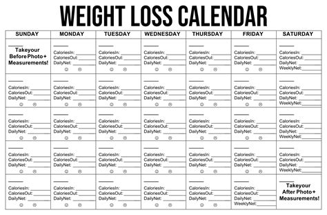 Weight Loss Charts Monthly - 10 Free PDF Printables | Printablee