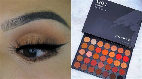 Morphe O Palette In Depth Warm Smokey Eye Tutorial Youtube