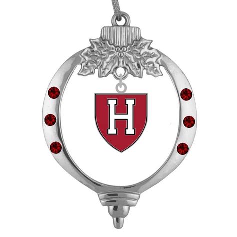 Harvard Logo Christmas Ornament Etsy