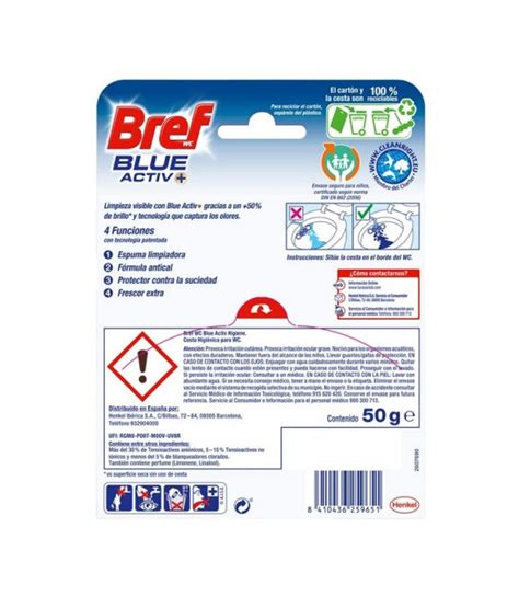 Bref Detersivo Wc Blue Activ Hygiene Gr