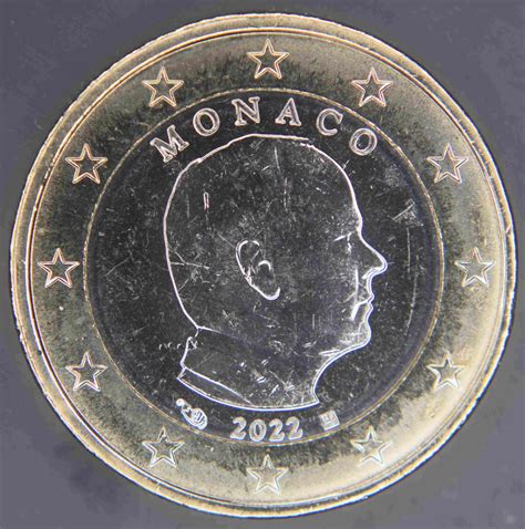 Monaco 1 Euro 2022 Pieces Euro Tv Le Catalogue En Ligne Des Monnaies