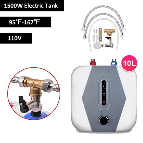 IMeshbean V L Mini Electric Tank Hot Water Heater Kitchen Bathroom Home F F US