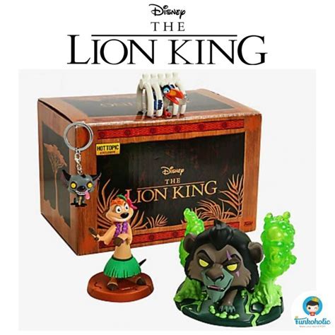 Jual Funko Disney Treasures Box The Lion King Hot Topic Exclusive Stickered Shopee Indonesia