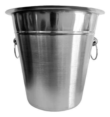 Hielera Champañera Acero Inoxidable 22cm Para Vino Champaña Cuotas