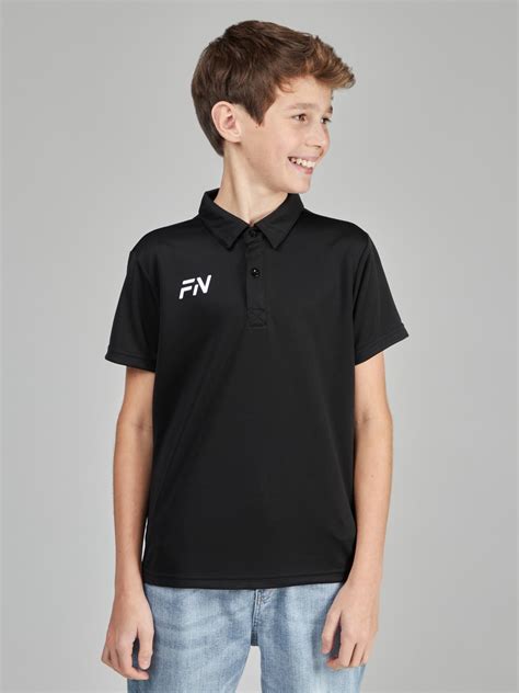 Купить Детская футболка-поло Polo Kid Sport Black в Минске - KFN4012001-000