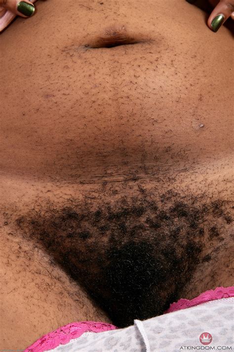 Stacked Black Babe Misty Shows Off Her Big Tits Spreads Her Hairy Pussy CoedCherry
