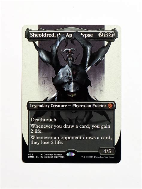 Sheoldred The Apocalypse 435 Holo From Dominaria United DMU MTG