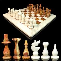 Шахматы из оникса коричневого с мрамором ALA: лучшая цена и магазины ...