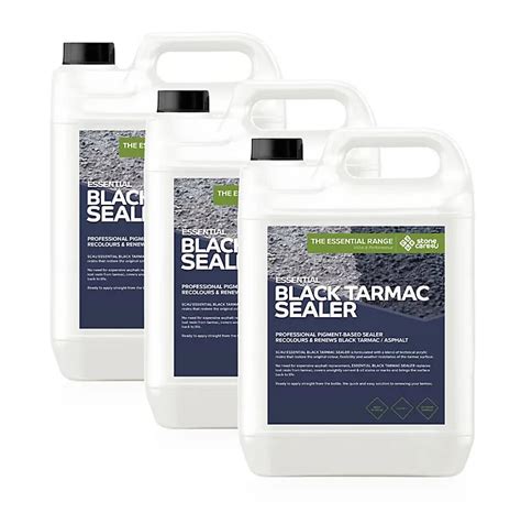 Stonecare4U - Black Tarmac Sealer (15L) - Professional Grade Tarmac ...