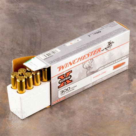 300 Win Short Mag Ammo 20 Rounds Of 150 Grain Hollow Point Boat Tail