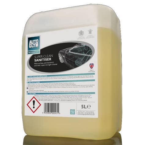 Autoglym Super Clean Sanitizer L Profesjonalny Rodek Do Prania