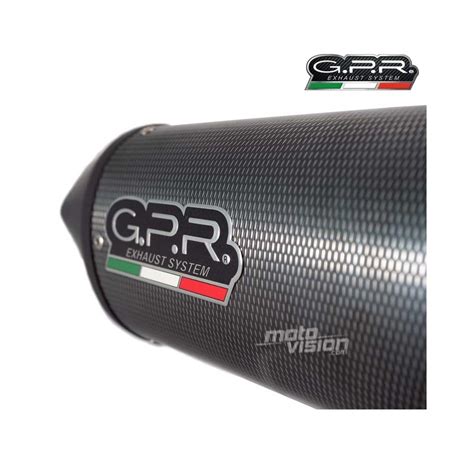 Exhaust Gpr Furore Poppy Approved Yamaha Xsr E Moto