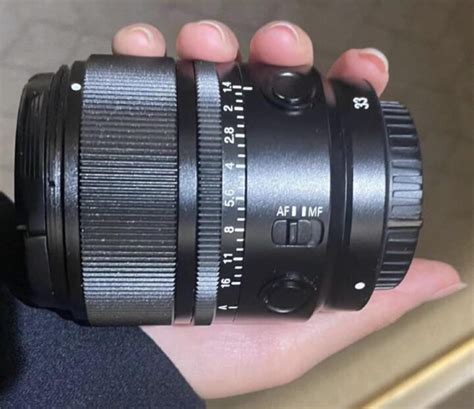 Leaked New 33mm F 1 4 Autofocus X Mount Lens Yongnuo Fuji Rumors