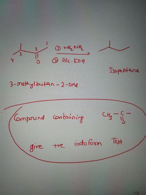 A Compound X With A Molecular Formula C5H10O Gives A Positive 2 4