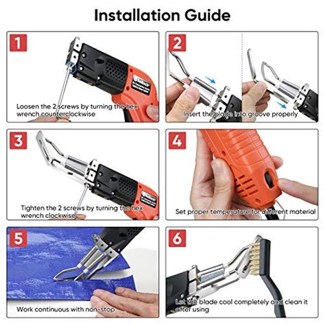 Snapklik Romech Fabric Cutter Rope Cutter Air Cooled Pro Electric Hot Knife Heat Sealer