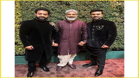 Oscars 2023 Ram Charan Jr Ntr Ss Rajamouli Pay Homage To India On